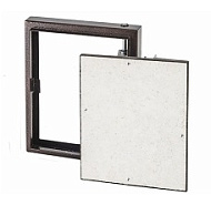 Люк под плитку на петле, окрашенный металл, 200х400