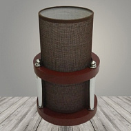 Настольная лампа 2320C COF кофе абажур h290 1х40W E27, DUO23