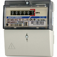 Счетчик СЕ 101 R5.1 145 М6 1ф 5-60А 230В 1 класс точн. 1 тариф мех. табло на рейку и в щит. Энергомера , 340797