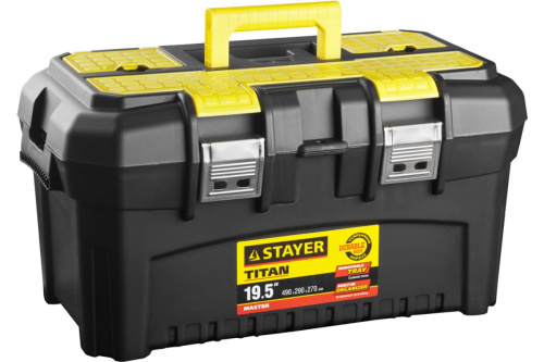 38016-19 Ящик для инструмента STAYER TITAN-19,  пластиковый