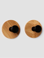 Набор крючков настенных на липучке Stölz BAMBOO, 2 шт