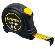 2-34126-10-25 Рулетка Stayer autolock, с автостопом 10мх25мм