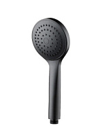 S450.08.06 Лейка для душа 1-режим, черный Splenka