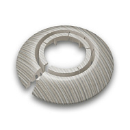 Обвод универсальный для труб Ф16-22мм "Идеал" (2шт. во флоупак) Ясень серый