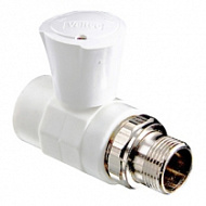 Кран шаровый для радиаторов прямой НР ПП 25х3/4"