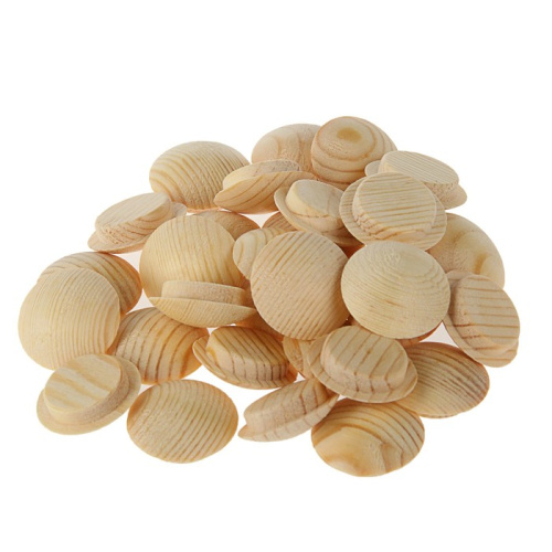 Заглушка деревянная 8 мм/ 10 шт в упаковке