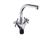 B69-301 Смеситель для кухни Эверест, хром, высокий излив