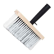 Кисть макловица 170х70мм искусственная щетина, деревянная корпус, пластмассовая ручка