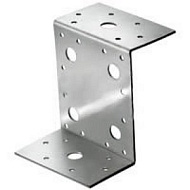 Угол крепежный Z-образный KKZ-40х100х65х2мм (45х90х65х2мм)