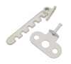 Ограничитель открывания с ответной частью (Металл) Белый