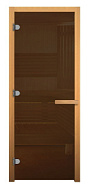 Дверное полотно Бронза 1900*680*8мм, 3 петли, коробка осина (правая)