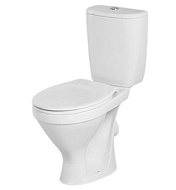 Унитаз-компакт Cersanit Trento TR11, белый, 2 режима, термопласт с микролифтом S-KO-TR011-3/6-PL-w