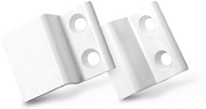 Крепление для москитной сетки, металлическое, верх/низ, белое