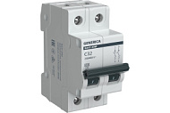 Выключатель автоматический модульный GENERICA 2п C 32А 4.5кА ВА47-29М MVA21-2-032-C-G