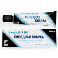 Клей Homakoll S401 Холодная сварка для всех типов ПВХ, 60мл