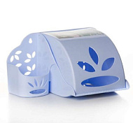 умагодержатель Альтернатива, голубой, пластик, с отделением для освежителя