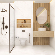 Керамогранит Амалия светло-бежевый 500*1000*9мм/уп 3шт/1,5 м2