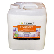 Грунтовка интерьерная Лакра, 10кг, глубокого проникновения