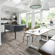 Линолеум IDEAL Ultra CRACKED Oak 5  671 M полукоммерческий, ширина 2,5м/4,8мм