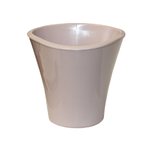 Кашпо пластиковое ЛАГУНА 0,6л бисквитный