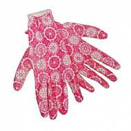 Перчатки нейлоновые "Praktische Home" розовые