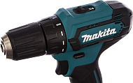 Дрель аккумуляторная Makita DF 333 DWYE (12В, 2х1.5Ач Li-ion , БЗП-10мм, 0-450\1700об\м, 30\14Нм)