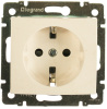 91426 Механизм розетки 1-м СП Valena 16А IP20 2P+E с заземл. немецк. стандарт сл. кость (DIY-упак.)