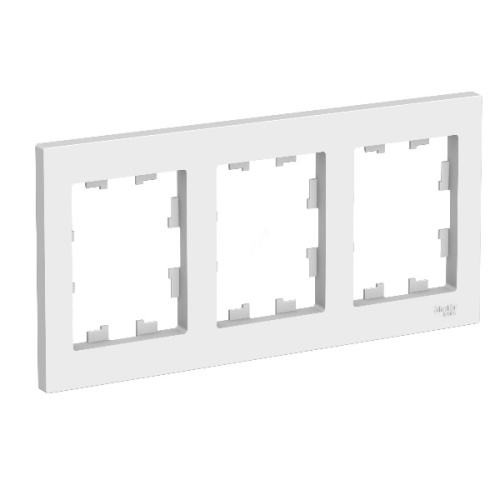 Рамка 3-м ATLAS DESIGN универс. бел. SchE ATN000103 , 1240126