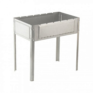 Мангал облегченный с ребрами жесткости 500*300*500 мм