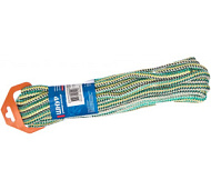 Шнур вязаный ПП 10 мм, универсальный, с сердечником, цветной, 10 м