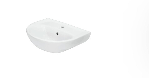 Sanita. Умывальник пьедестальный Эталон 55 ВКС Белый S1, WB.PD/Etalon/55-C/WHT.G/S1