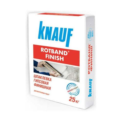 Шпаклевка гипсовая KNAUF Rotband Finish, 25кг