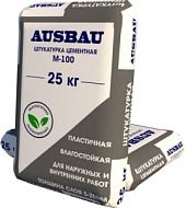 Штукатурка цементная Ausbau М 100 25кг /48/