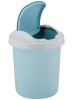 Ведро (контейнер) для мусора Voquе 12л  высота-33,5 см, d=28cм, небесный