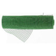 Решетка заборная в рулоне,облегченная,пластиковая,зеленая,1,5*25 м, ячейка 70*70 мм