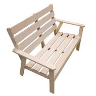 Скамейка деревянная 112*66*76