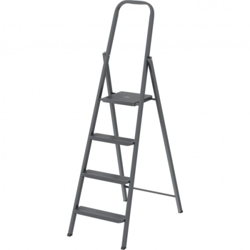 97944 Стремянка СИБРТЕХ 4 ступени, компактная, стальная