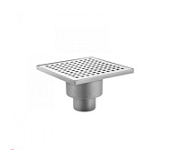 Трап с вертикальным выпуском 15 х 15 BERGES D50мм