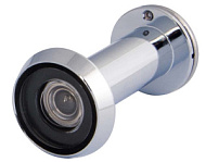 Глазок дверной, оптика пластик DV-LUX 3/90-50/Z (VIEWER 3 DVZ_LUX) CP хром