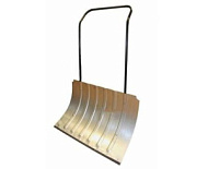 Движок для уборки снега алюминиевый формованный, 750х428х1,5 (6 ребер жесткости), легкий