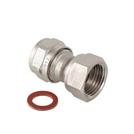 Муфта с накидной гайкой обжимная ВР VALTEC 16*1/2"