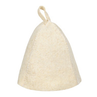 Шапка для бани и сауны Классика "Hot Pot", войлок