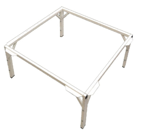 КР-800 Подставка под поддон 800 Antika 800*800*150 ВИЗ