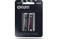 Элемент питания алкалиновый AAA/LR03 1.5В Ultra Max LR03UM-B2 BL-2 (уп.2шт)