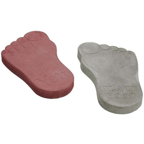 Плитка тротуарная Следы великана 29х59 см