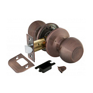 Ручка защелка PUNTO 6072 AC-P (без фик.) медь