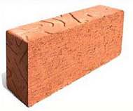 Кирпич керамический рядовой полнотелый одинарный М150 НТ/390 шт/