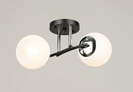 Светильник потолочный ВР-K2318/2 BK+CH L360*W130*H185мм