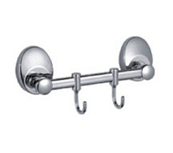 Крючок Frap, хром, двойной F1615-2