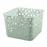 Корзина универсальная 205х205х145 мм 4,7 л зеленый флек